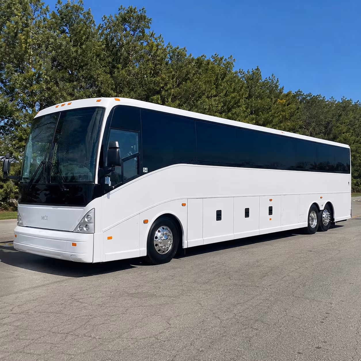 bus rental options for downey trips