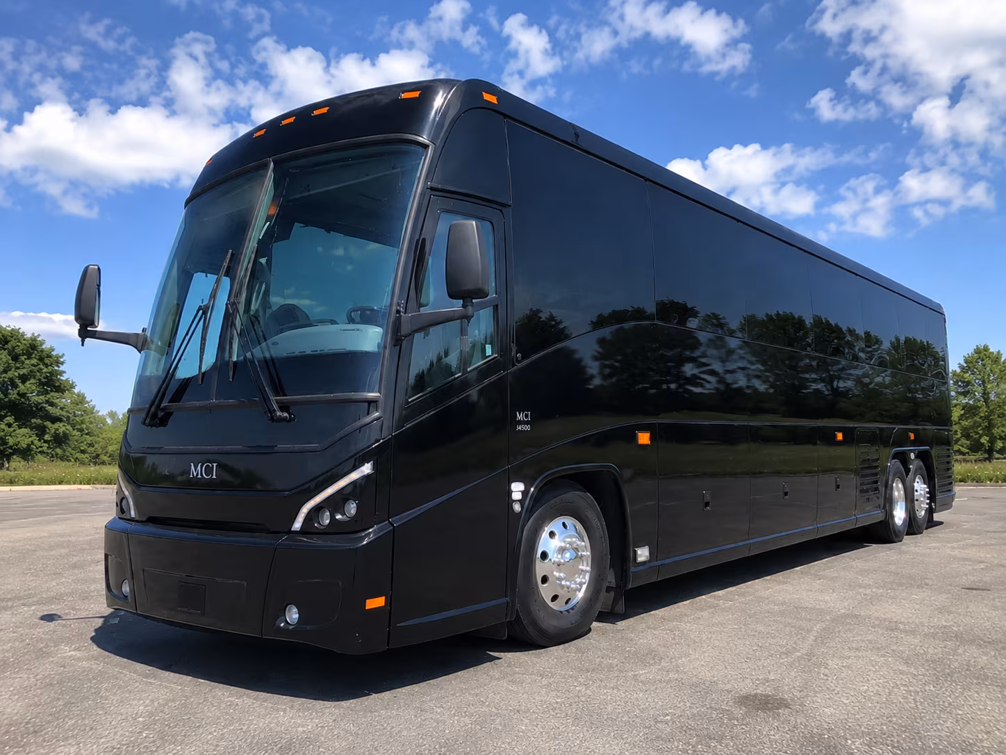 choosing the right bus size for your downey wedding guest count
