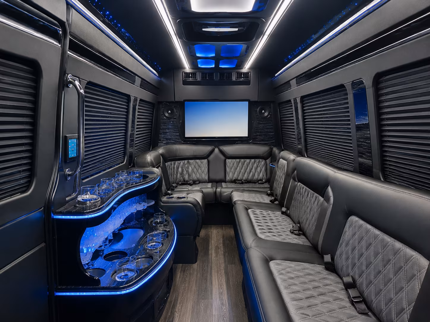 downey long distance transportation onboard seating