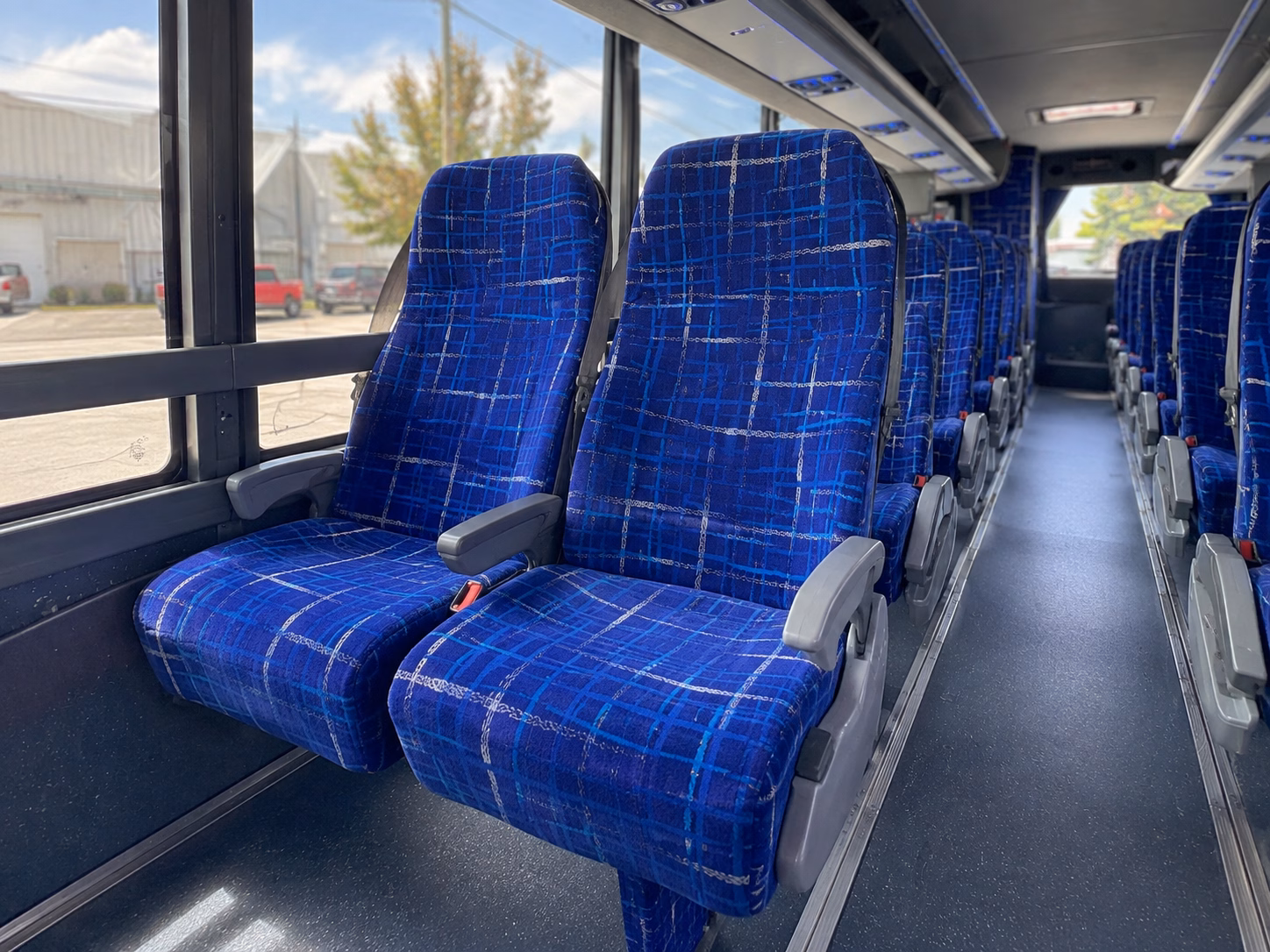 how your starting location and deadhead miles affect charter bus rates in downey